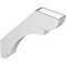 Ekena Millwork 4-in. W x 28-in. D x 32-in. H Olympic Architectural Grade PVC Knee Brace BRCP04X28X32OLY - alternate 2